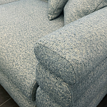 Дизайнерский Диван Lancaster Серо-голубое букле варинант исполнения - 1 | Loft Concept в Екатеринбурге