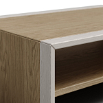 Стол журнальный в стиле лофт с полкой для хранения Warm Industrial варинант исполнения - 5 | Loft Concept в Екатеринбурге