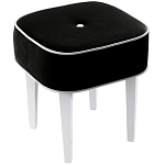 Квадратный мягкий пуф на белых ножках Winton Pouf Square варинант исполнения - 9 | Loft Concept в Екатеринбурге