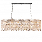 Люстра овальная с хрустальными подвесками Roul Crystal Light варинант исполнения - 4 | Loft Concept в Екатеринбурге