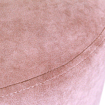 Банкетка овальная пыльно-розовый велюр на 4-х металлических ножках золотого цвета SANJAY варинант исполнения - 5 | Loft Concept в Екатеринбурге