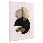 Панно декоративное с объемным эффектом Asymmetry варинант исполнения - 1 | Loft Concept в Екатеринбурге