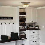 Потолочный светильник со стеклянным плафоном в виде купола Quoizel варинант исполнения - 16 | Loft Concept в Екатеринбурге