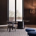 Дизайнерский круглый обеденный стол MATEO Dining Table варинант исполнения - 2 | Loft Concept в Екатеринбурге