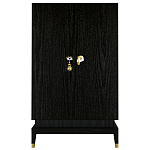 Платяной шкаф Elsa Dreams Black с 2-мя фасадами варинант исполнения - 5 | Loft Concept в Екатеринбурге