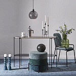 Подсвечник фигурный голубой Bright Accent 33 см варинант исполнения - 4 | Loft Concept в Екатеринбурге