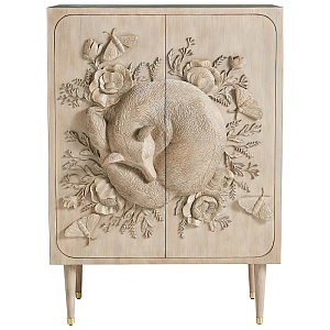 Шкаф Handcarved Land & Sky Cabinet