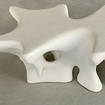 Кофейный стол природной формы Sirius White Coffee Table варинант исполнения - 1 | Loft Concept в Екатеринбурге