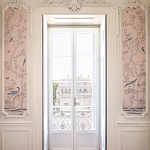 Обои ручная роспись Earlham Almost Mauve варинант исполнения - 3 | Loft Concept в Екатеринбурге