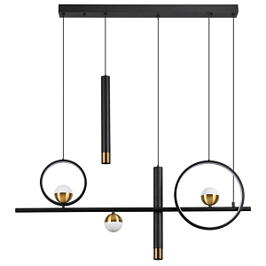 Люстра Scales Черная