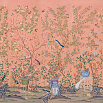 Обои ручная роспись Belvoir Apricot  варинант исполнения - 2 | Loft Concept в Екатеринбурге