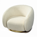 Кресло Bear Белое букле варинант исполнения - 2 | Loft Concept в Екатеринбурге