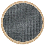 Ковер круглый из комбинированного состава Weasel Corner варинант исполнения - 1 | Loft Concept в Екатеринбурге