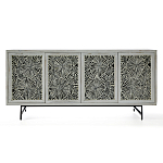 Буфет в гостиную с инкрустацией Palm Sideboard with Bone Inlay варинант исполнения - 1 | Loft Concept в Екатеринбурге