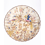 Чаша с цветочным орнаментом на ножке в виде бронзового ангела Eden Garden варинант исполнения - 4 | Loft Concept в Екатеринбурге