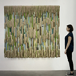 Художественный панно макраме Wall decor Voice the Forest варинант исполнения - 1 | Loft Concept в Екатеринбурге