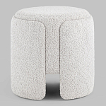 Дизайнерский Пуф Букле Poof Alice Light Gray Boucle  варинант исполнения - 2 | Loft Concept в Екатеринбурге