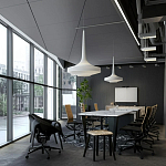 Подвесной вязаный белый светильник «Лампа Марракеша» варинант исполнения - 2 | Loft Concept в Екатеринбурге