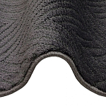 Ковер из полиэстера Black and white continent варинант исполнения - 3 | Loft Concept в Екатеринбурге