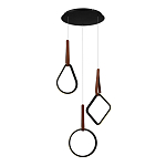 Подвесной светильник с геометрическими источниками света Geometric Architecture of Light варинант исполнения - 1 | Loft Concept в Екатеринбурге