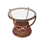 Столик кофейный из ротанга Eloise варинант исполнения - 1 | Loft Concept в Екатеринбурге