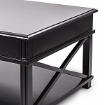 Широкий кофейный столик с ящиком Monsignor варинант исполнения - 2 | Loft Concept в Екатеринбурге