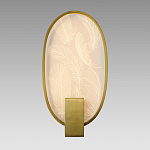 Бра с гравировкой на акриловом плафоне Gravyura Bronze варинант исполнения - 4 | Loft Concept в Екатеринбурге