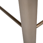 Стул барный светло-серый из экокожи Spectacular High Bar Stool варинант исполнения - 6 | Loft Concept в Екатеринбурге