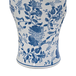 Ваза фарфоровая высокая с синими цветочными мотивами Independence варинант исполнения - 3 | Loft Concept в Екатеринбурге