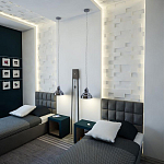 Гипсовая 3D Панель M-109 варинант исполнения - 2 | Loft Concept в Екатеринбурге