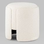 Дизайнерский Пуф Букле Poof Alice White Boucle  варинант исполнения - 3 | Loft Concept в Екатеринбурге