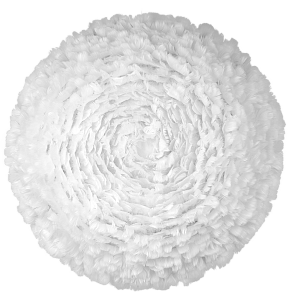 Декор на стену из перьев Plumage Pink c подсветкой