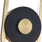 Бра с овальной рамой цвета латунь Midnight Orbit варинант исполнения - 1 | Loft Concept в Екатеринбурге