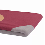 Плед из хлопка с абстрактным принтом Elysian Flow Ember варинант исполнения - 3 | Loft Concept в Екатеринбурге