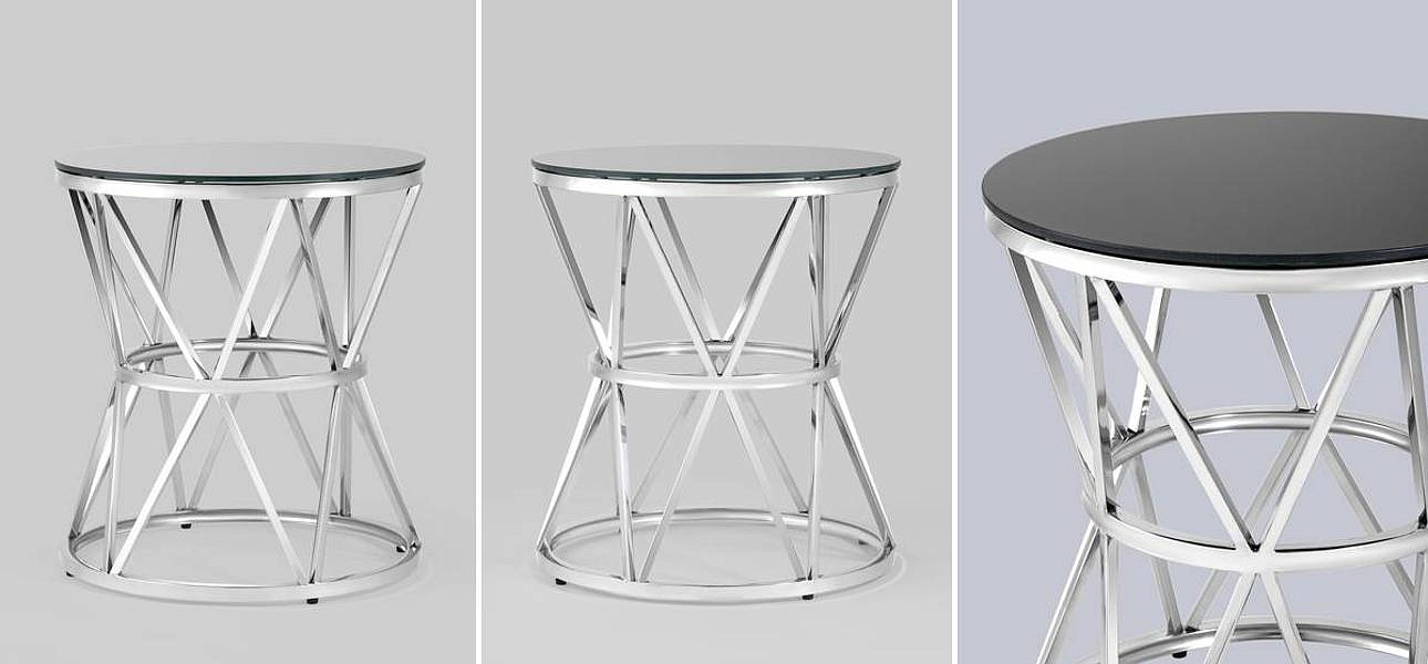 Стол приставной Beranger Collection Silver Стол приставной Beranger Collection Silver - Loft-Concept в Екатеринбурге