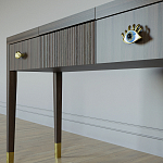 Туалетный стол - Трельяж Elsa Dreams Walnut 120 см варинант исполнения - 3 | Loft Concept в Екатеринбурге