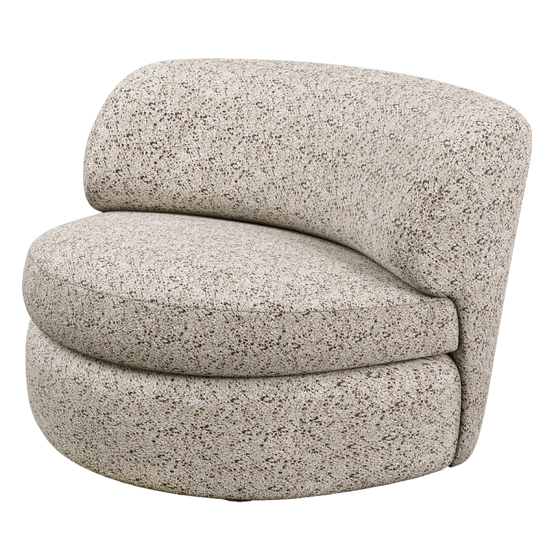 Кресло Ulysses Молочный Серый в Екатеринбурге | Loft Concept 