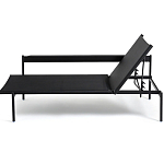 Диван-шезлонг черный Annet варинант исполнения - 4 | Loft Concept в Екатеринбурге