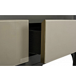 Консоль тёмно-коричневого цвета с 2-мя ящиками Gladstone варинант исполнения - 4 | Loft Concept в Екатеринбурге