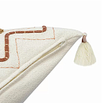 Подушка декоративная с геометрическим узором и кисточками Divine Abstractions варинант исполнения - 2 | Loft Concept в Екатеринбурге