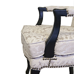 Кресло c растительным орнаментом Aubrey Classical Armchair beige jacquard варинант исполнения - 4 | Loft Concept в Екатеринбурге