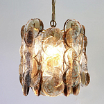 Люстра из круглых стеклянных элементов Vienna варинант исполнения - 5 | Loft Concept в Екатеринбурге