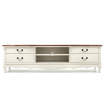 ТВ-тумба в стиле прованс из массива берёзы Interiors Romance варинант исполнения - 1 | Loft Concept в Екатеринбурге