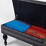 Мягкая банкетка с зоной для хранения Casket Dark Grey варинант исполнения - 4 | Loft Concept в Екатеринбурге