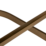 Стул барный букле бежевый с каркасом цвета матовое золото Tactility варинант исполнения - 4 | Loft Concept в Екатеринбурге