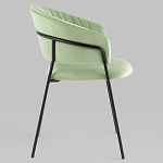 Стул в велюре фисташкового цвета Horizon варинант исполнения - 2 | Loft Concept в Екатеринбурге