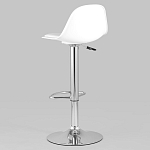 Барный стул с белым сиденьем Ellis варинант исполнения - 5 | Loft Concept в Екатеринбурге