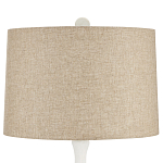 Торшер с белым каркасом и тканевыми абажуром Natural Stems варинант исполнения - 4 | Loft Concept в Екатеринбурге