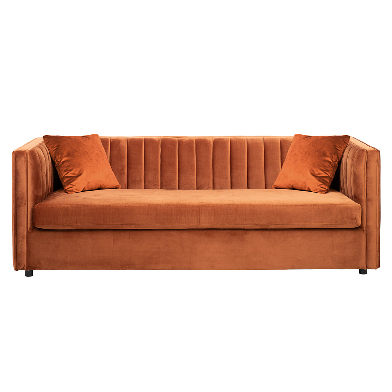 Диван Claire Sofa Терракотовый в Екатеринбурге | Loft Concept 