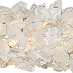 Люстра светодиодная фактурная в форме кольца Amber Crystal варинант исполнения - 1 | Loft Concept в Екатеринбурге